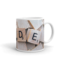 Load image into Gallery viewer, Code Wood Scrabble Mug
