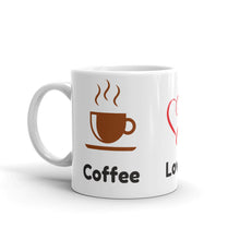 Load image into Gallery viewer, Coffee Love Code [Inspiring Mug]
