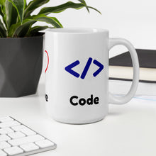 Load image into Gallery viewer, Coffee Love Code [Inspiring Mug]
