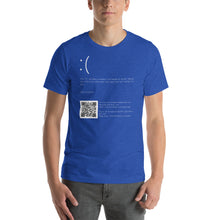 Load image into Gallery viewer, Blue Screen of Death Unisex Shirt [Amaze your friends]
