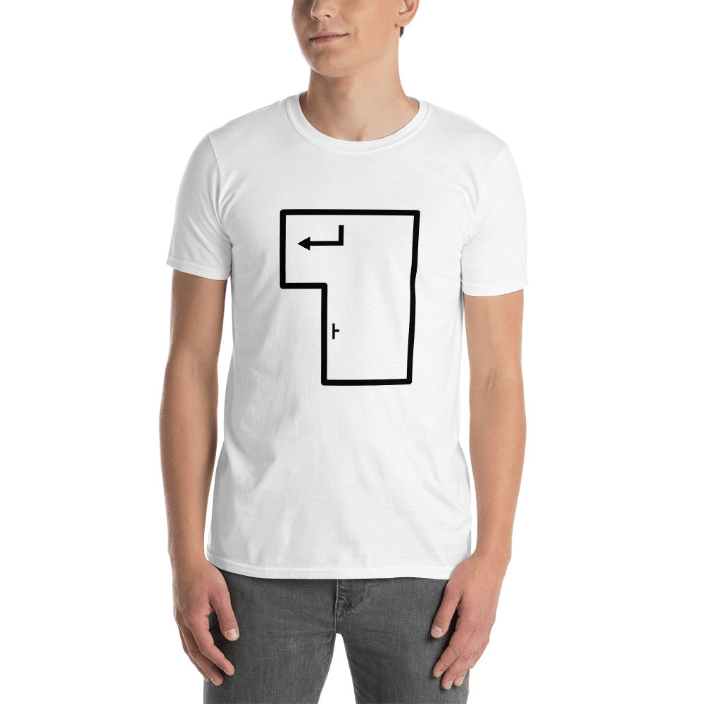 Enter Key Short-Sleeve Unisex Programmer T-Shirt