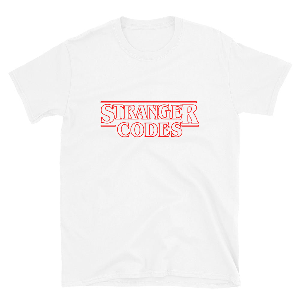 Stranger Codes Short-Sleeve Unisex Programmer T-Shirt