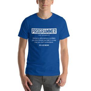 Programmer Definition Shirt [Be Awesome!]