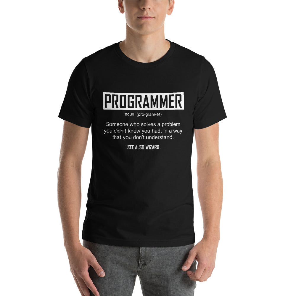 Programmer Definition Shirt [Be Awesome!]