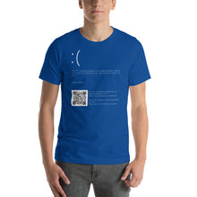 Load image into Gallery viewer, Blue Screen of Death Unisex Shirt [Amaze your friends]
