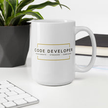 Load image into Gallery viewer, Code Developer - Passionate Stressed Confused [Career Mug]
